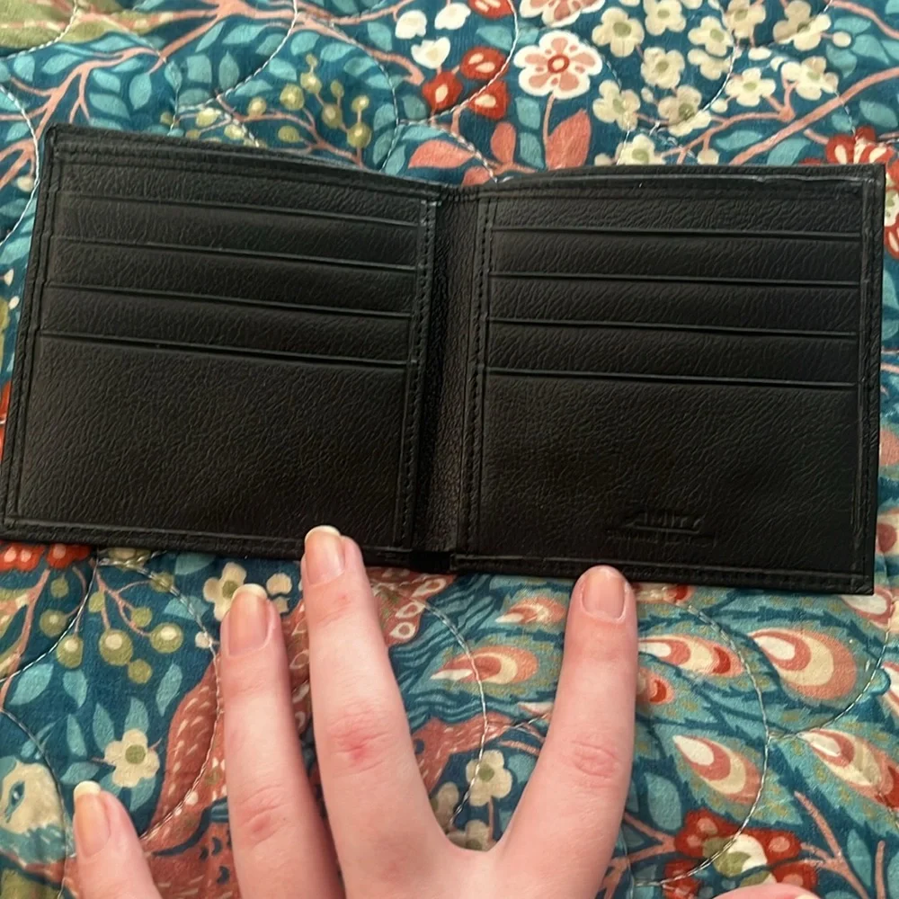 Amity black leather